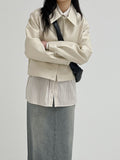 Warm Multi Stripe Loose Fit Shirt