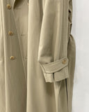 London Robe Overfit Long Trench Coat