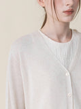 [Premium] Whole Garment Breeze Linen Cardigan