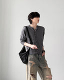 Jessie Damaged Crop Cardigan