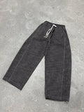 Linen Cut Balloon Banding Denim