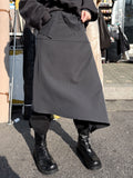 EDGE SLIT SKIRT