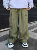 Wild Nylon Cargo Pants