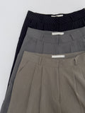 French Stripe Wide Slacks
