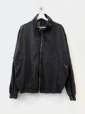 Nerd Overfit Denim Zip-Up Jacket