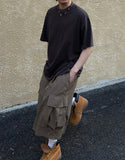 Pigment Stripe Half Tee