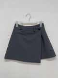 Tours Unbalanced Mini Skirt