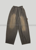 Vintage Sand Washed Carpenter Balloon Denim
