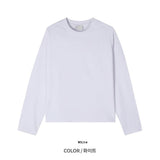 Poin Basic Crop Long Sleeve