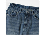 Kaz Star Embroidered Wide Denim Pants