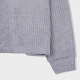Solid Corduroy Warm Cardigan
