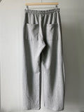 Snap Wide Sweat Pants