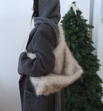 Ezel Winter Fur Cross Bag