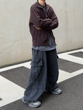 Over-Balloon Cargo Banding Denim