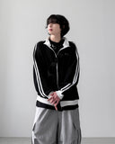 Taze Waffle Track Zip-up