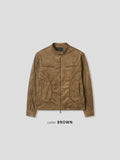 Crop Suede Biker Jacket