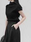 [Premium] If Cashmere Half Neck Knit