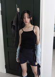 SQUARE NECK HALTER SLEEVELESS