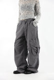 Heart washing cargo pants