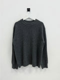 Lambswool basic round knitwear