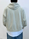 Unisex Pigment 2-Way Hood Zip-Up