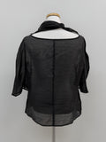 Puff Organza Half Blouse