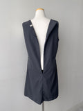 Joanne Nylon Sleeveless Wrap One Piece