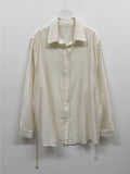 Renne Belted Loose-Fit Blouse