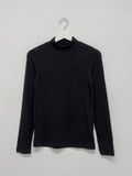 [1+1] Angora Mock Turtleneck T-Shirt