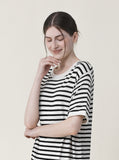 Chensi Stripe Round One Piece