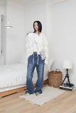 Side Stud Rivet Denim