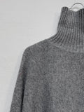 Ronta Unbalance Wool Crop Knit