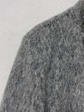 Oat Mohair Over Fit Coat Jacket
