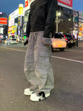 Military cut line cargo pants