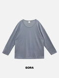 Module Basic Waffle U-neck Long Sleeve