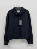 [wool100%/handmade] Bijo Collar Wool Short Blouson