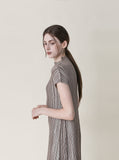 [Premium] Issey Pleated Point Long One Piece