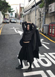 FLOW TIE COTTON SKIRT