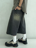 Nocta Washing Cutting Bermuda Denim