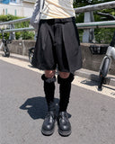 TWO-PINTUCK HARF PANTS