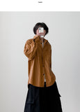 Coober Stitch Leather Shirt