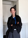 DOUBLE BUTTON TRENCH JACKET