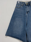741 Catwashing Bermuda Denim Pants