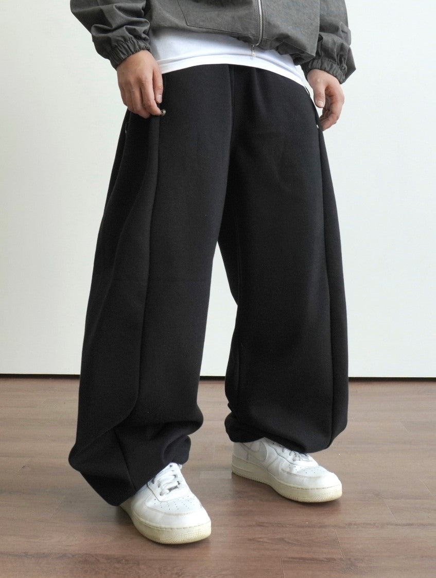 【DISCERNMENT】Pinch Side Snap Sweatpants DISCERNMENT (ディーサーメント) - ピンチサイドスナップ