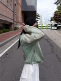WAVE ZIPPER NYLON HOODIE