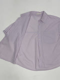 Leon Poplin Roll-up Short Sleeve Shirt