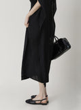 [Premium] Issey Pleated Wing Sleeveless One Piece