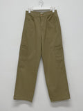 [unisex] Rivet Cargo Cotton Wide Pants