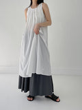 Hope Banding Long Flared Skirt