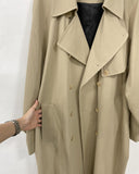 London Robe Overfit Long Trench Coat